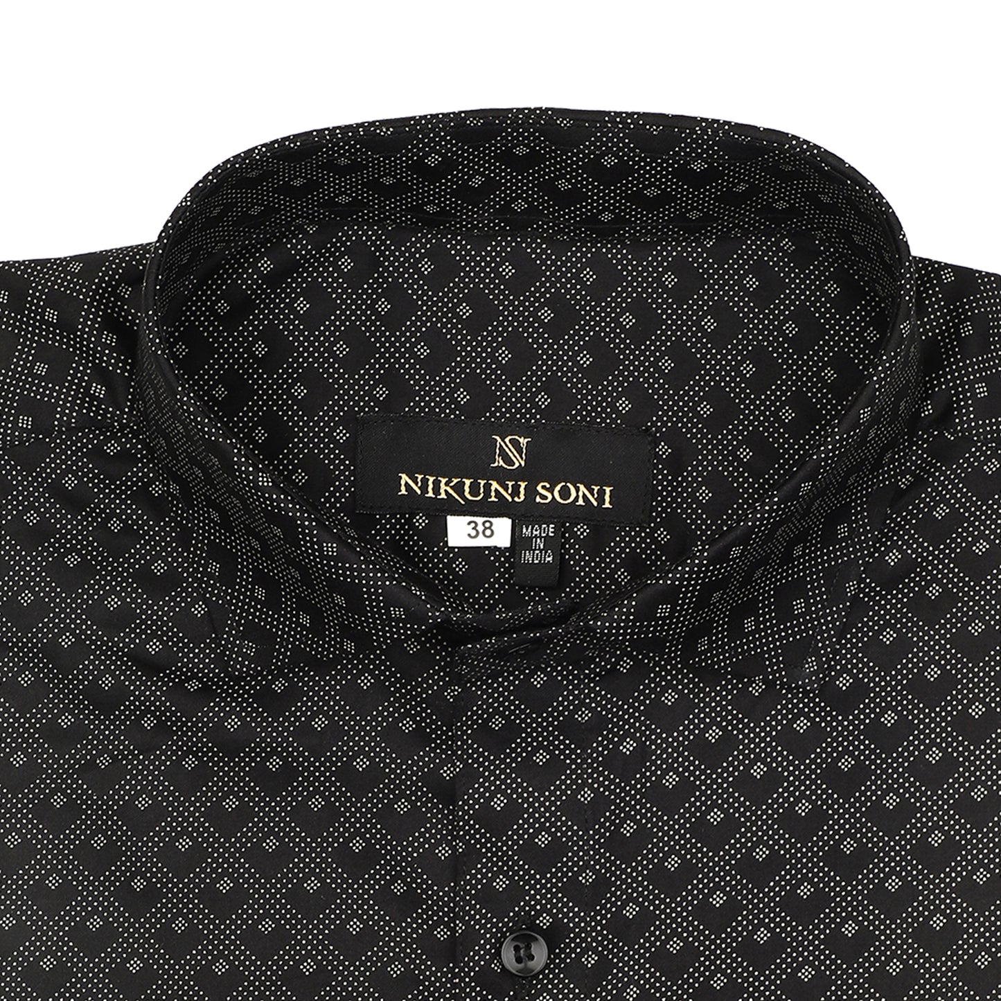 Timeless Gingham Pattern Men's Shirt