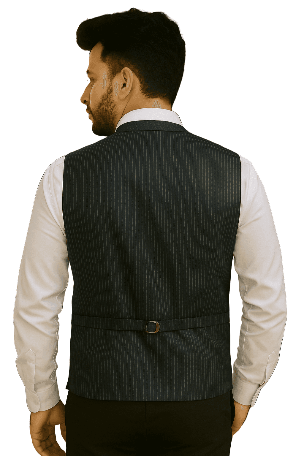 Charcoal Regular Formal Waistcoat - styleflea