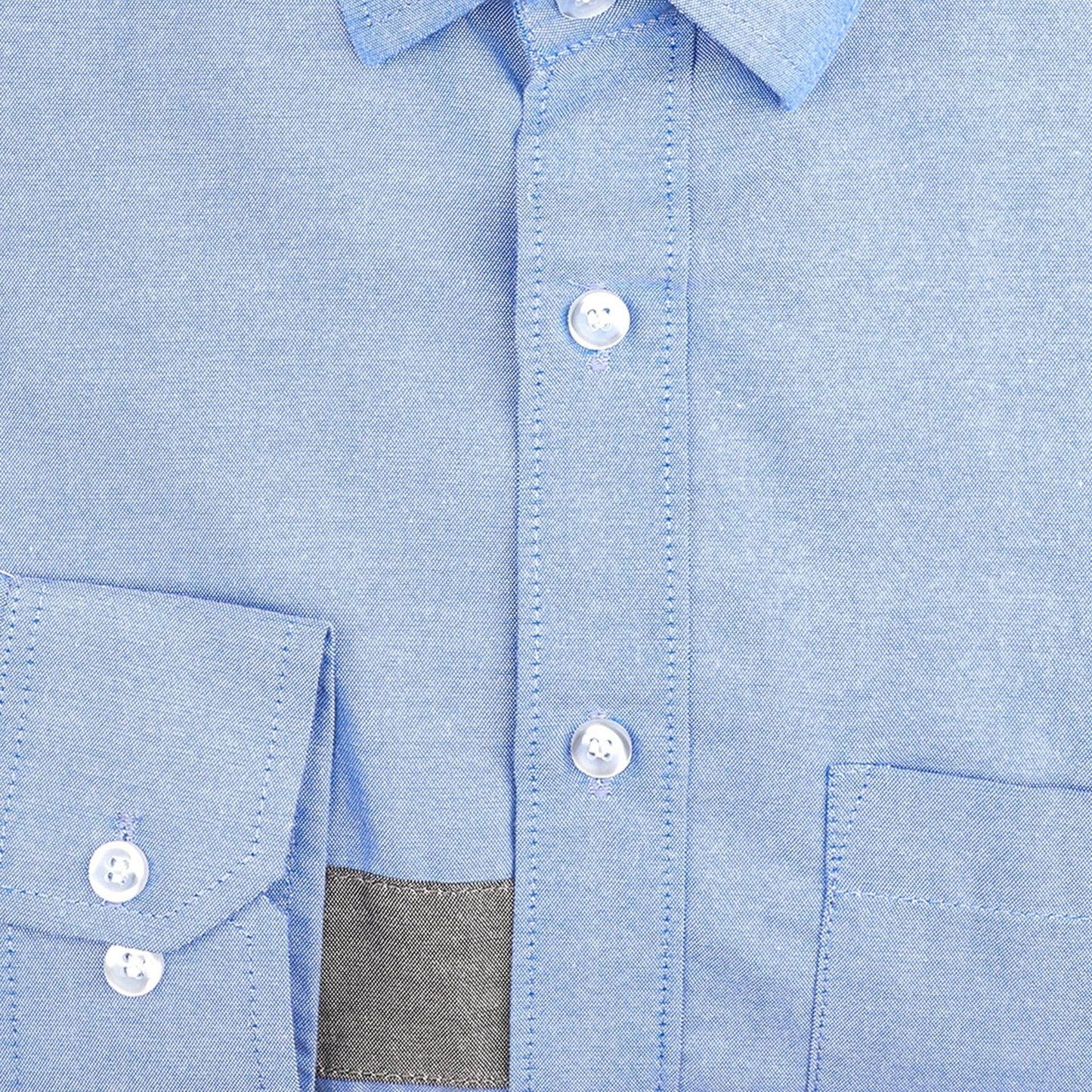 Classic with Elbow Patches Cotton Shirt - styleflea