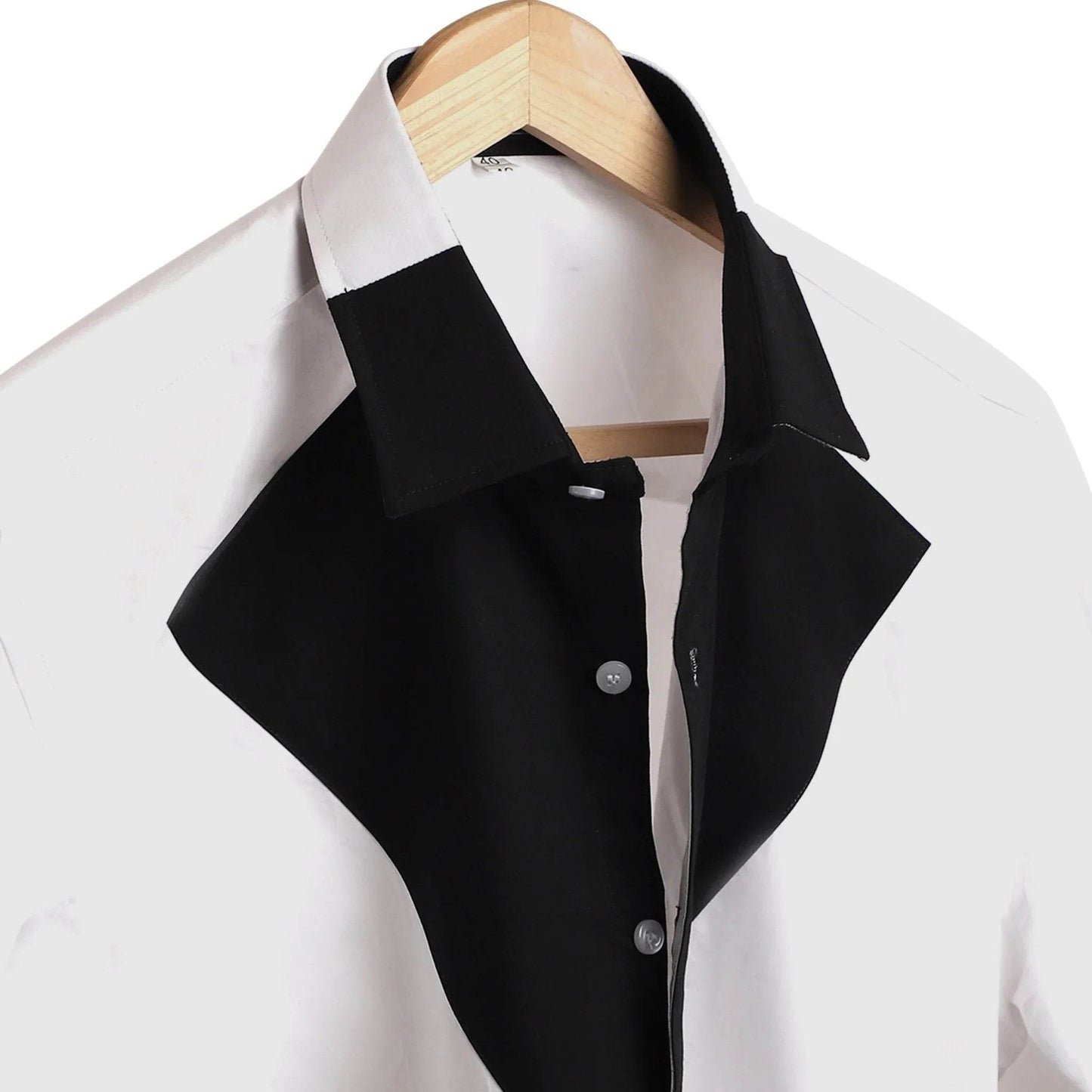 Tuxedo-Inspired Designer Shirt - styleflea