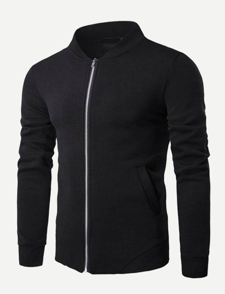 Men Plain Jacket - styleflea