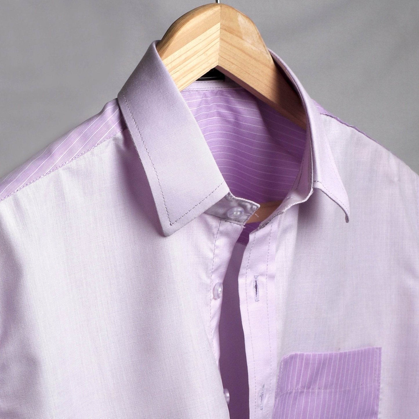Merlot Purple Check Cotton Shirt - styleflea