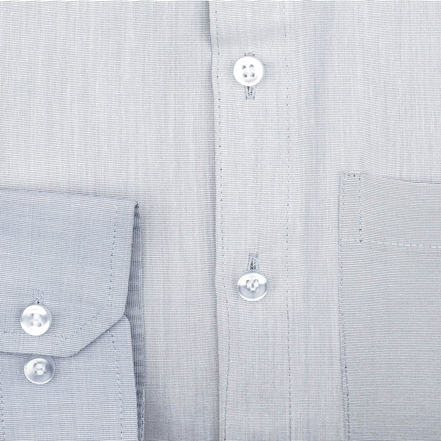 Minimalist Grey Cotton Shirt - styleflea