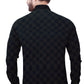 Men's Black Printed Casual Full Sleeves 100% Cotton - Styleflea