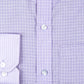 Refined Lavender Checkered Shirt