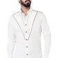 White Tuxedo Men's Shirt