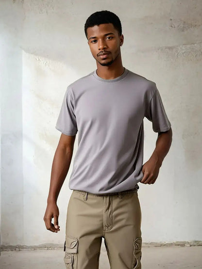 Gray Oversized T-Shirt
