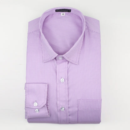 Royal Purple Checkered Men's Shirt