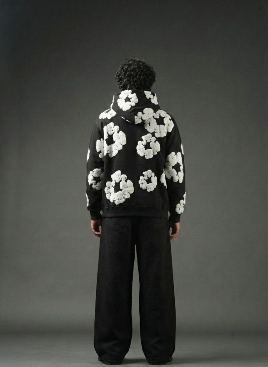 Midnight Bloom Hoodie