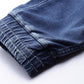 Men Blue Jogger Mid-Rise Clean Look Stretchable Jeans