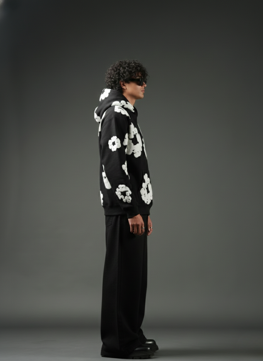 Midnight Bloom Hoodie