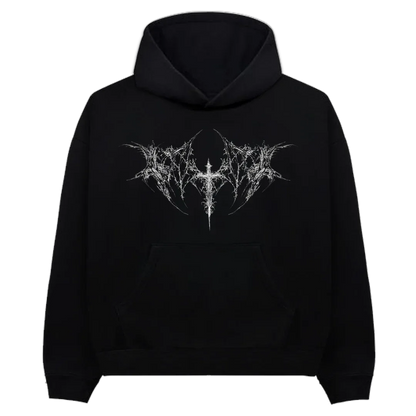 Ivory Heresy Oversized Hoodie - styleflea