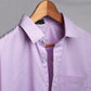 Royal Purple Checkered Men's Shirt
