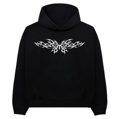 Profane Manuscript Oversized Hoodie - styleflea