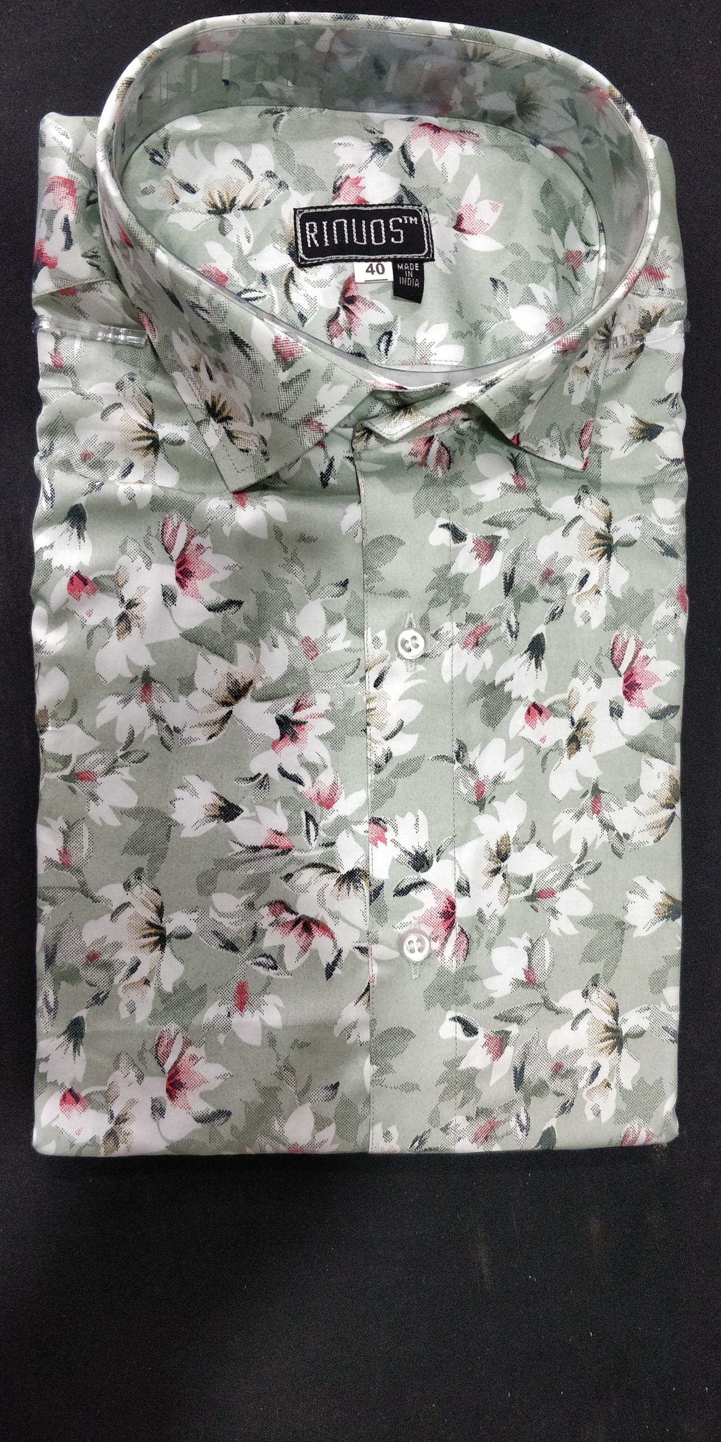 Floral Printed Men's Shirt