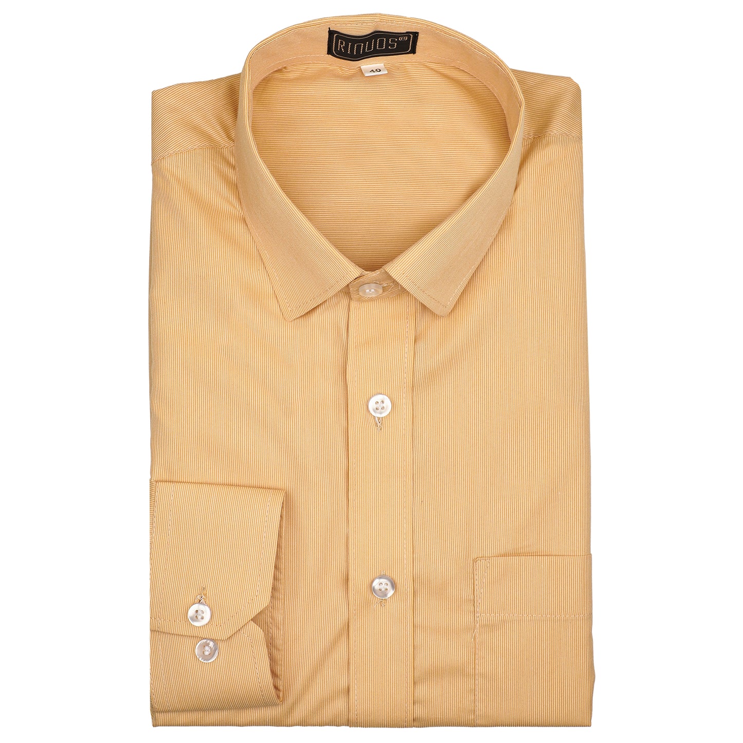 Marigold Checkered Cotton Shirt