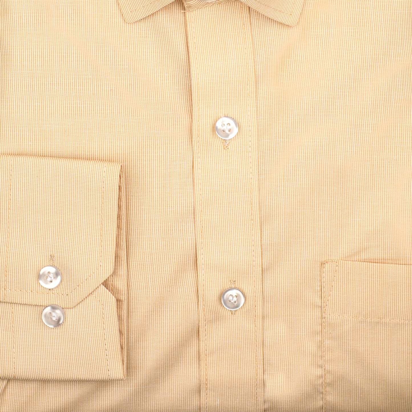 Stylish Corn Yellow Men's Shirt