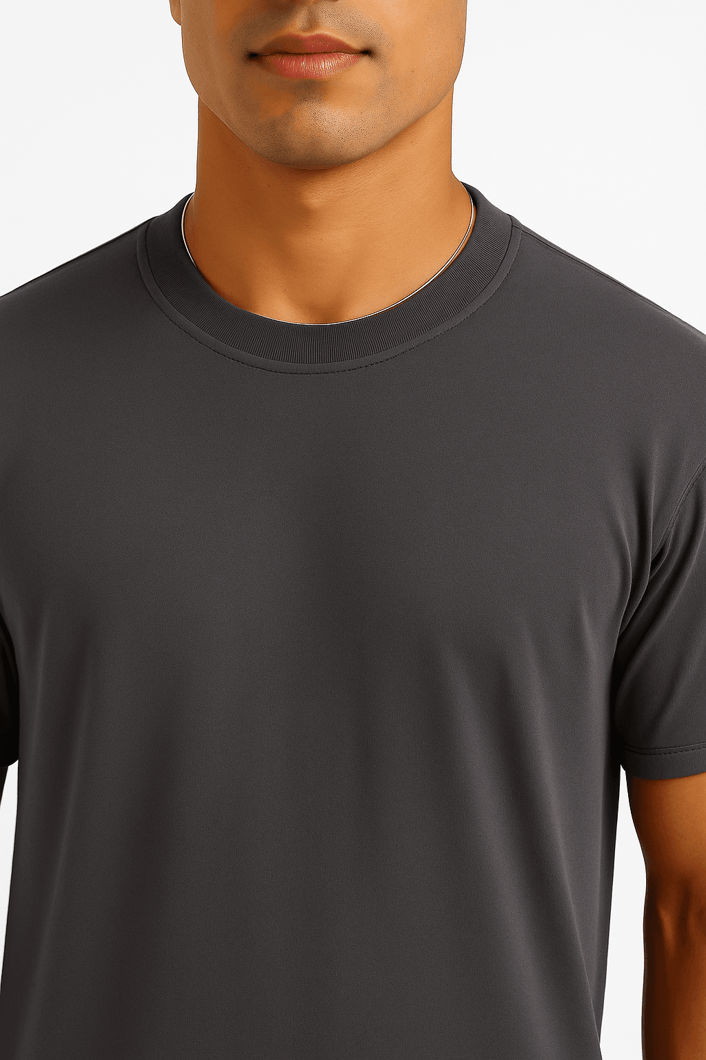 Dark Gray Oversized T-Shirt - styleflea