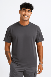 Dark Gray Oversized T-Shirt