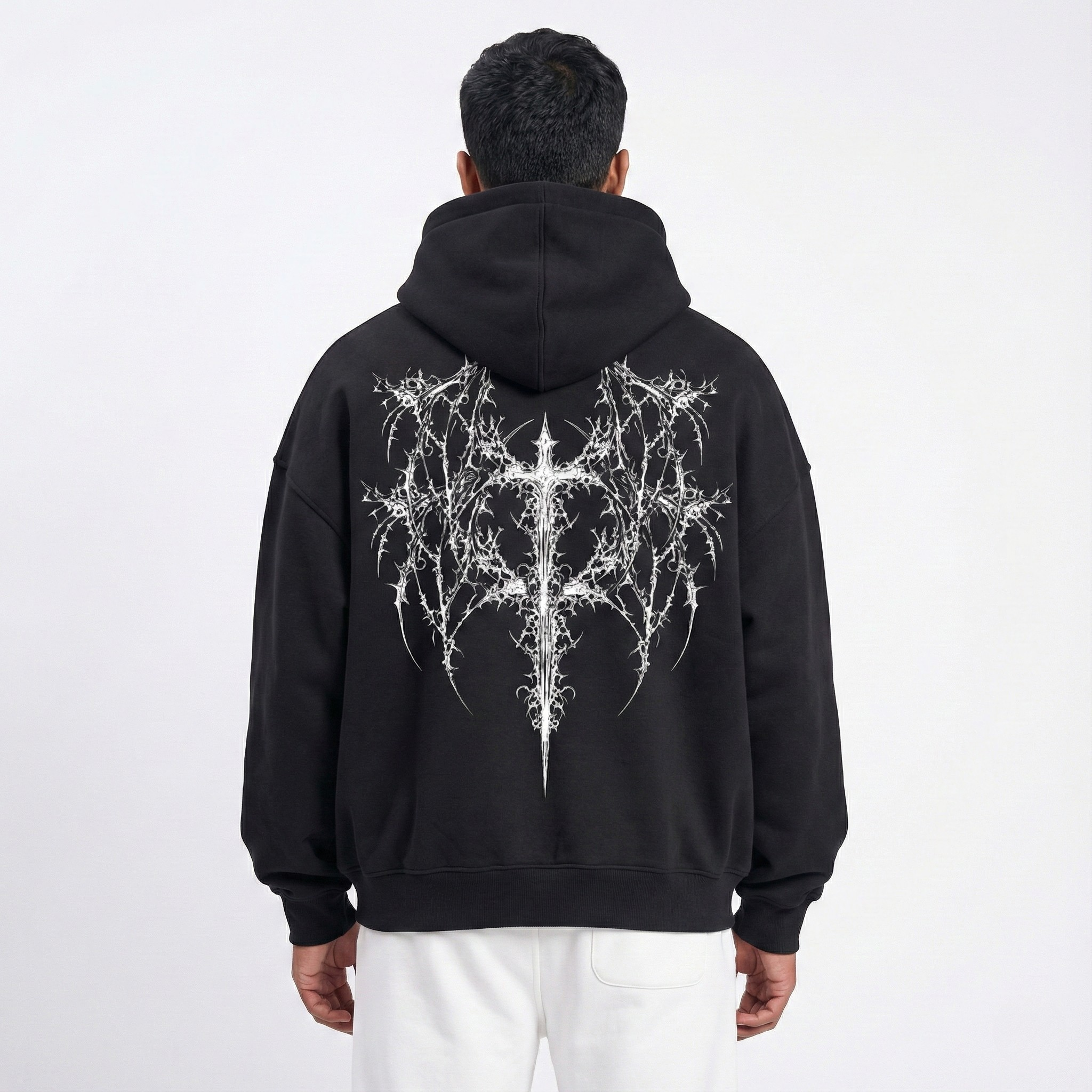 Ivory Heresy Oversized Hoodie