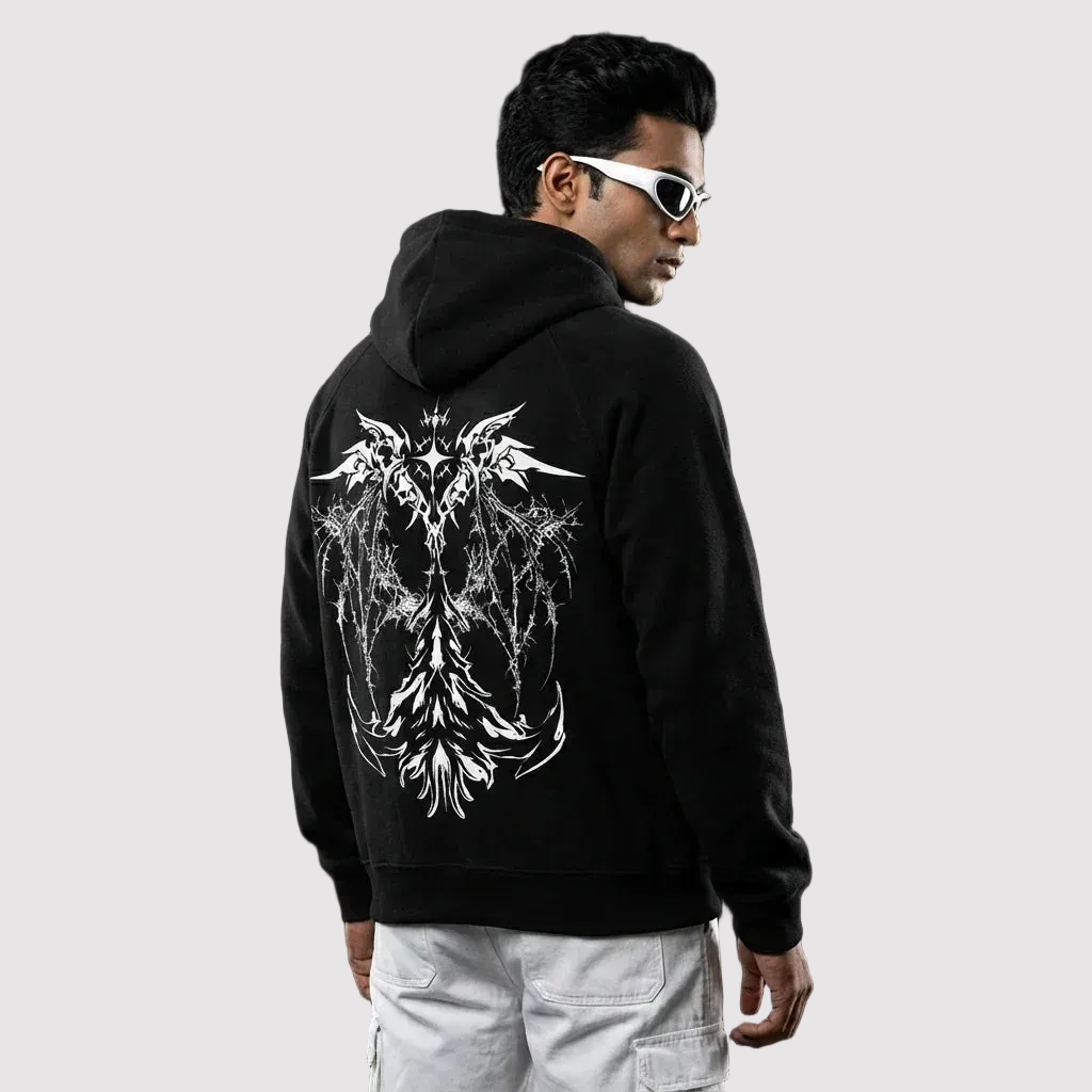 Ascension Sigil Oversized Hoodie - styleflea