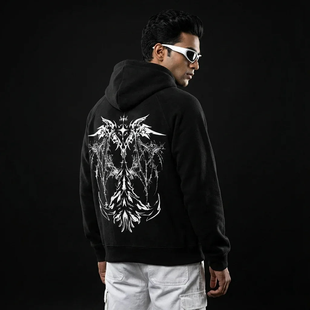 Ascension Sigil Oversized Hoodie - styleflea