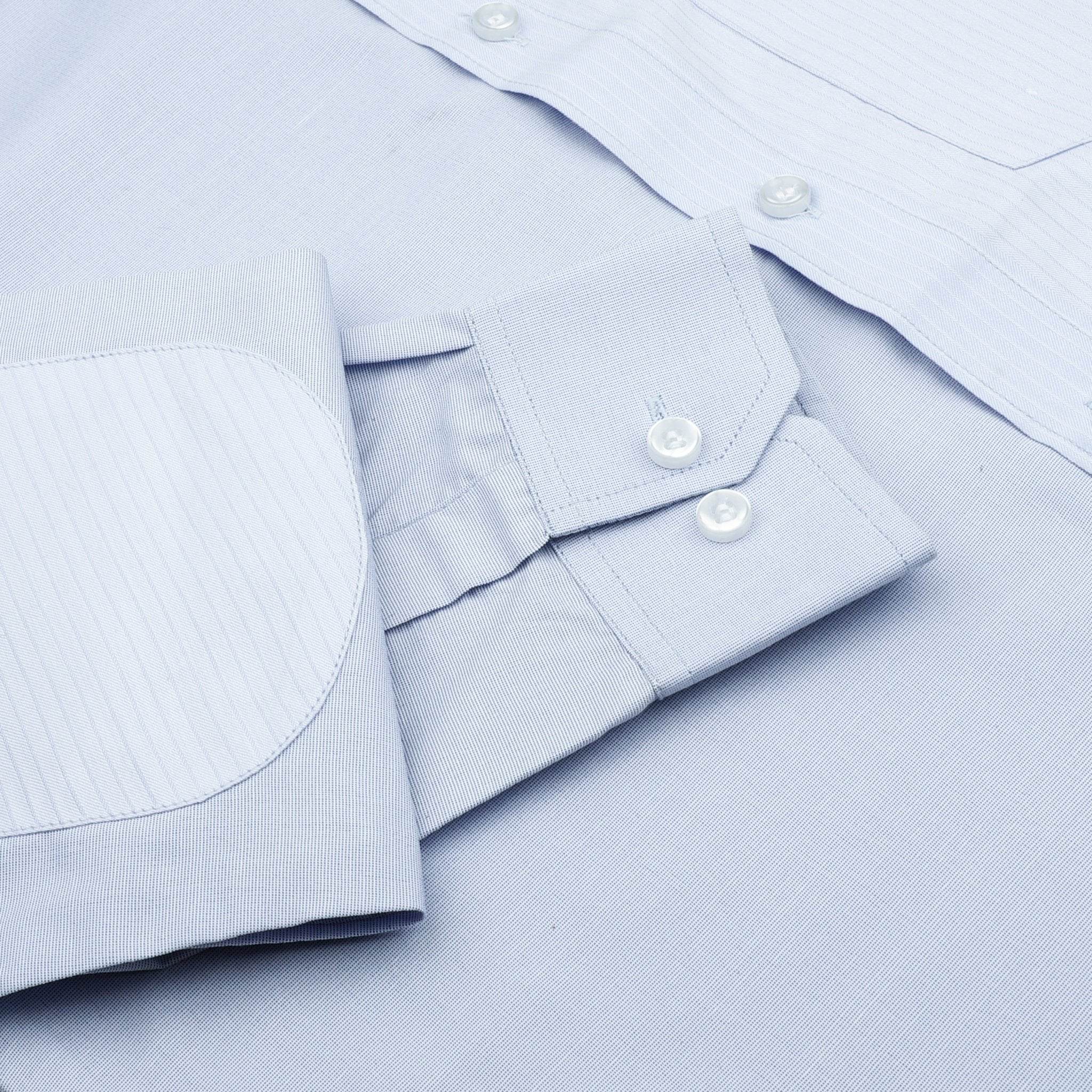 Blue Gingham Cotton Shirt - styleflea