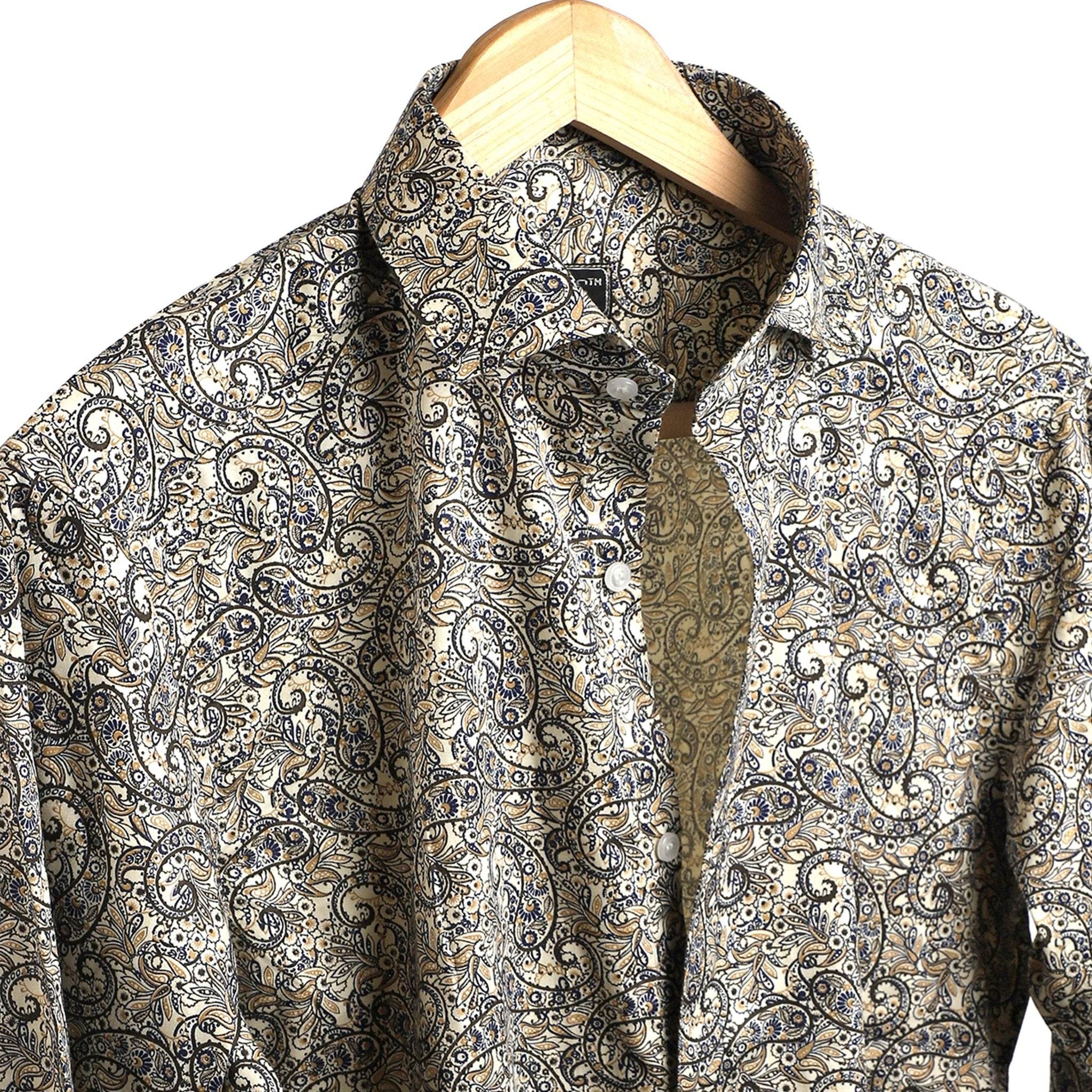 Classic Printed Cotton Shirt - styleflea