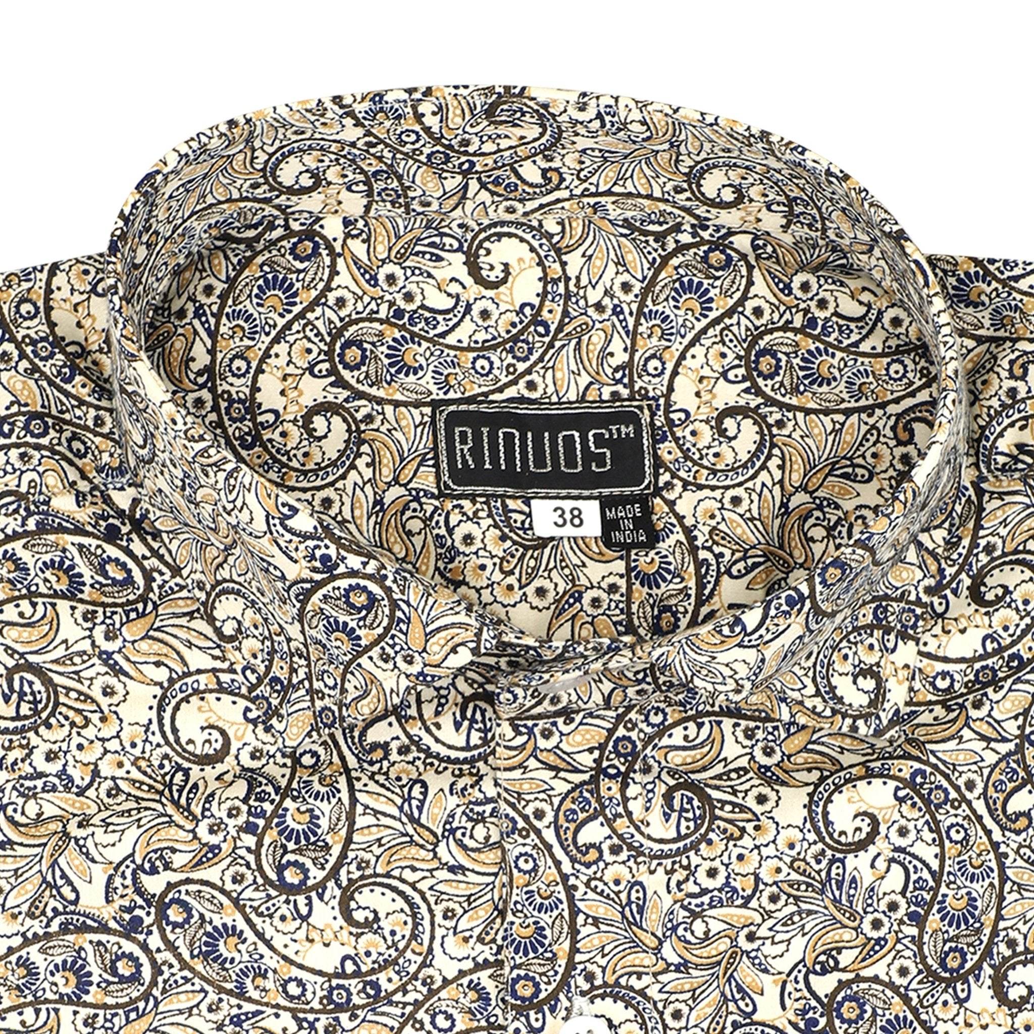 Classic Printed Cotton Shirt - styleflea