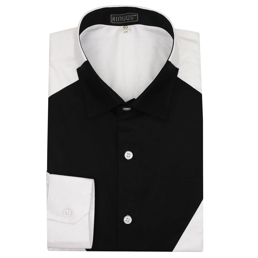 Tuxedo-Inspired Designer Shirt - styleflea
