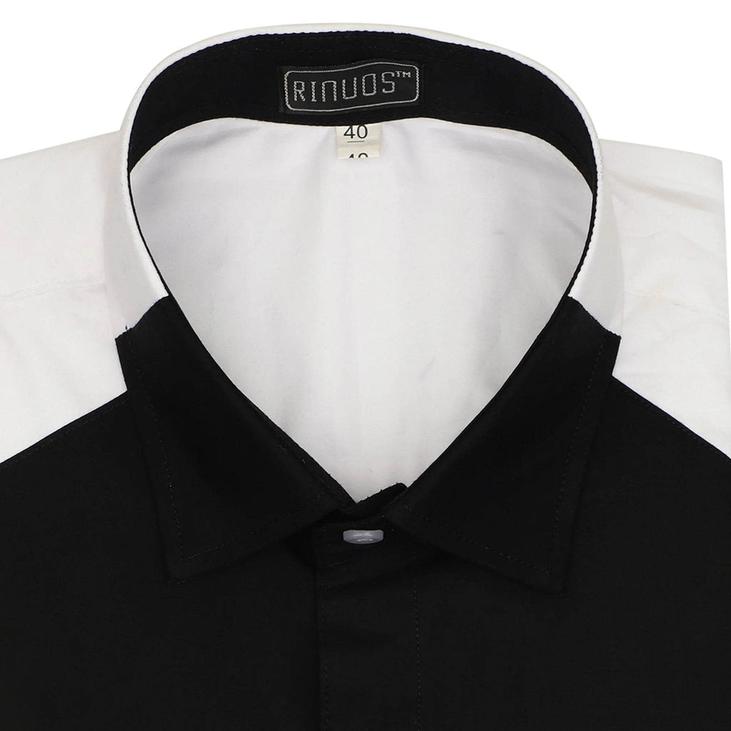 Tuxedo-Inspired Designer Shirt - styleflea