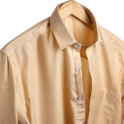 Golden Hour Cotton Shirt - styleflea