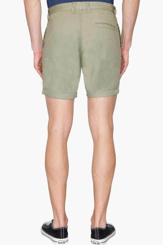 Life Mens 3 Pocket Solid Shorts - styleflea