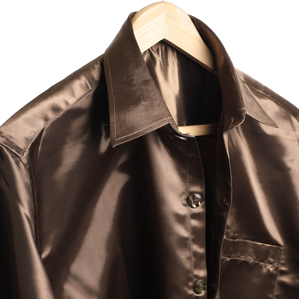Luxurious Satin Shirt - styleflea