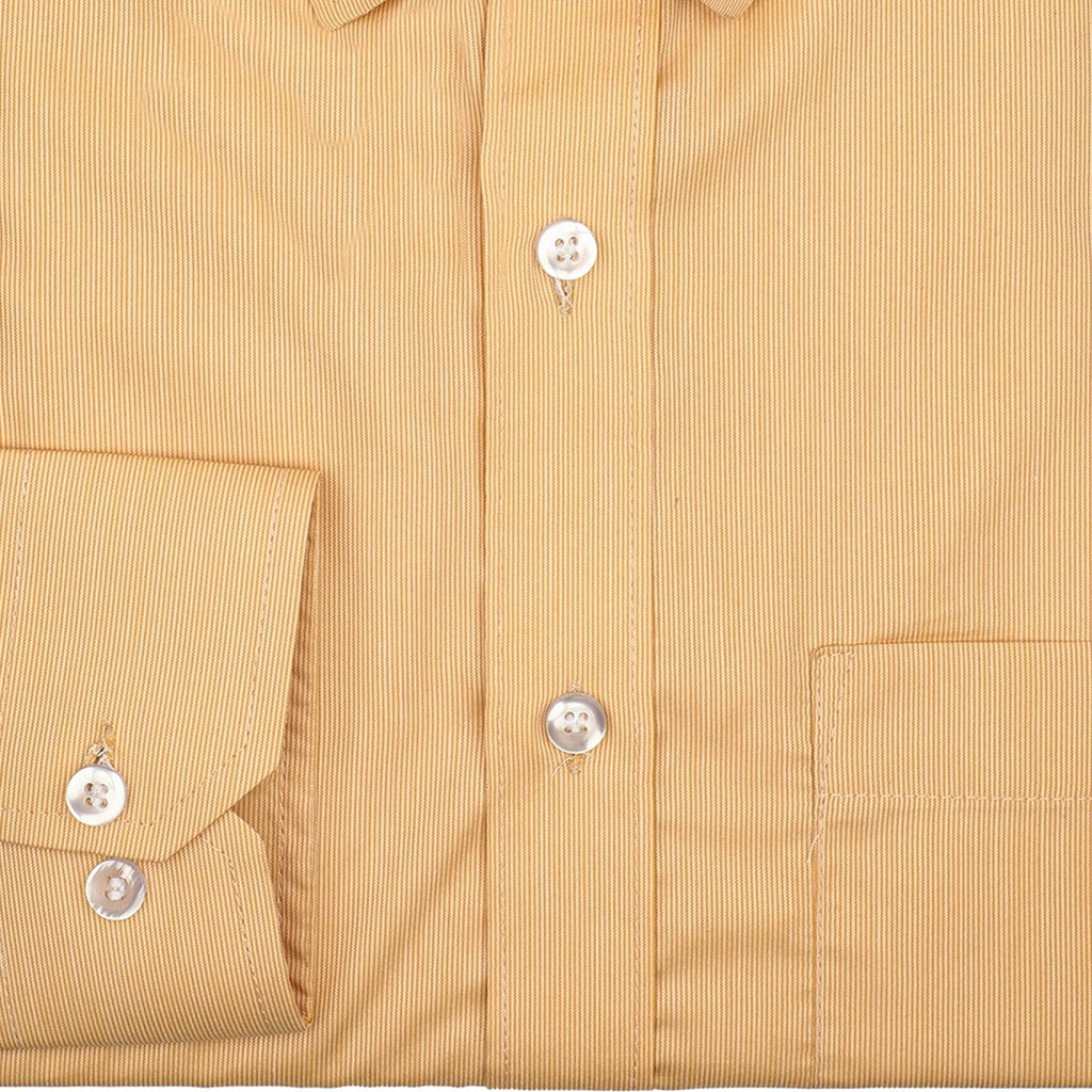 Marigold Checkered Cotton Shirt - styleflea