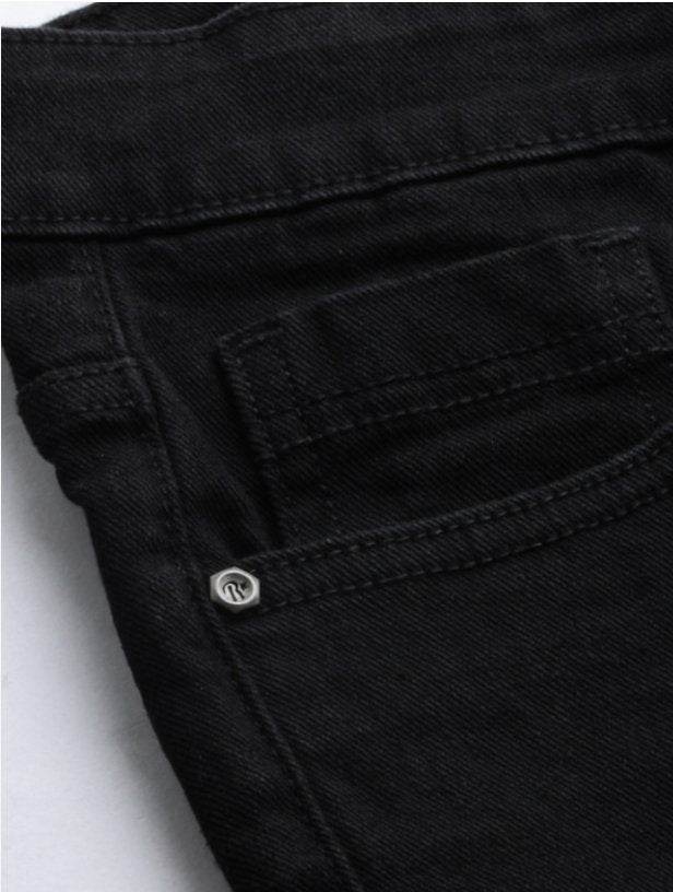 Men Black Slim Fit Mid-Rise Clean Look Stretchable Jeans - styleflea