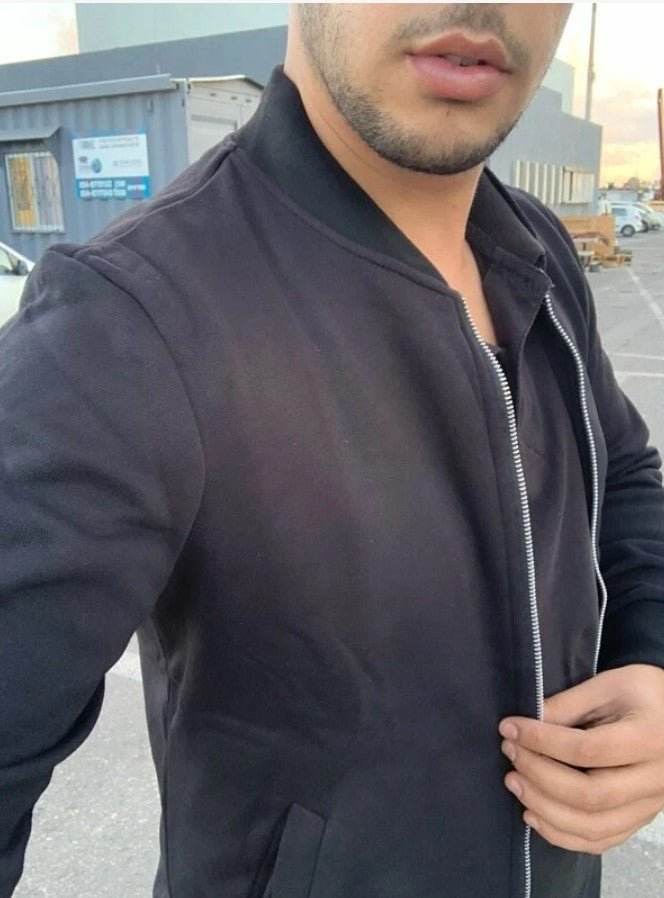 Men Plain Jacket - styleflea