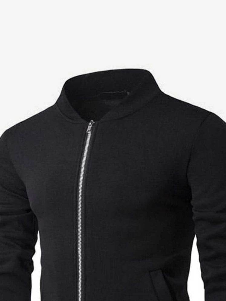 Men Plain Jacket - styleflea