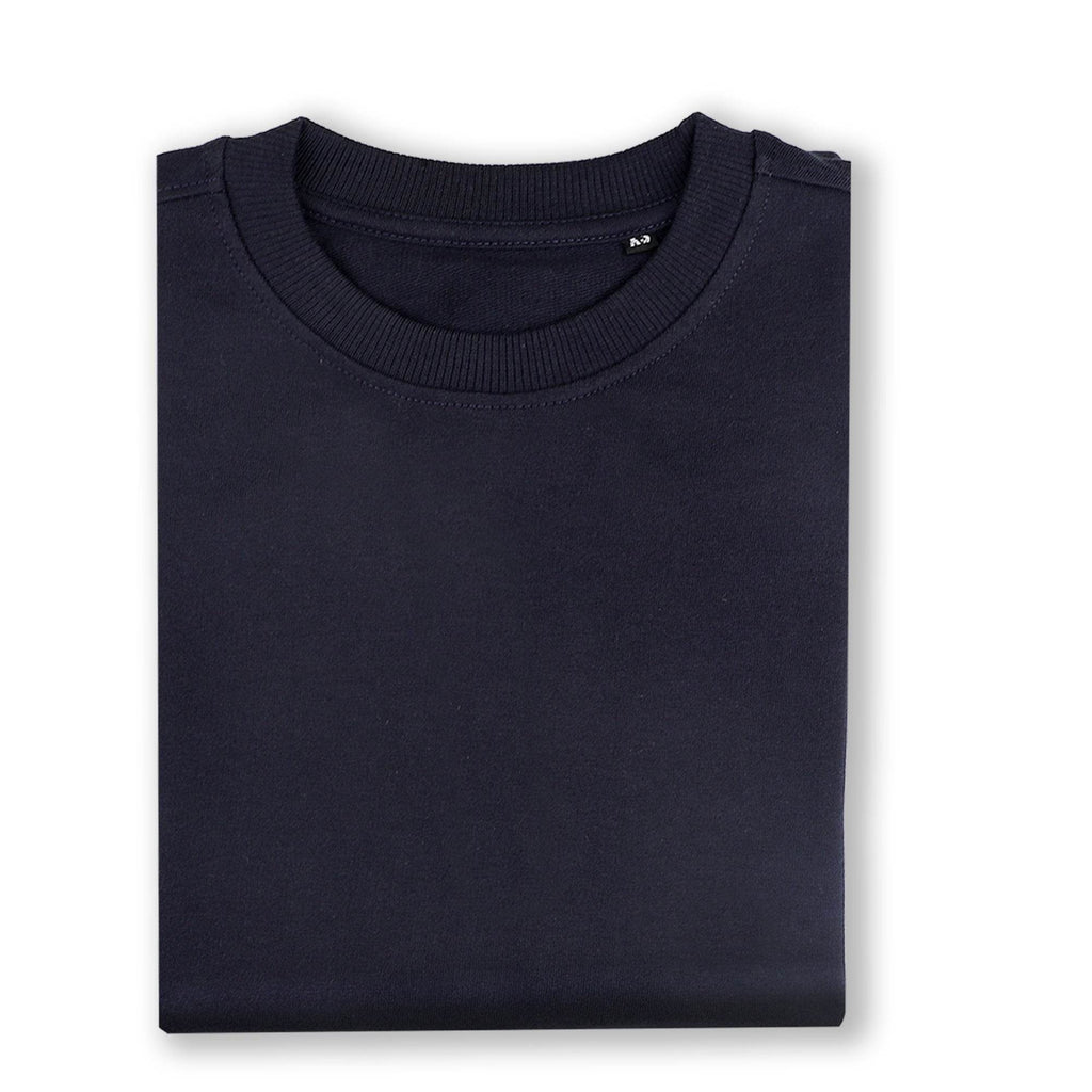 Navy Blue Oversized T-Shirt - styleflea