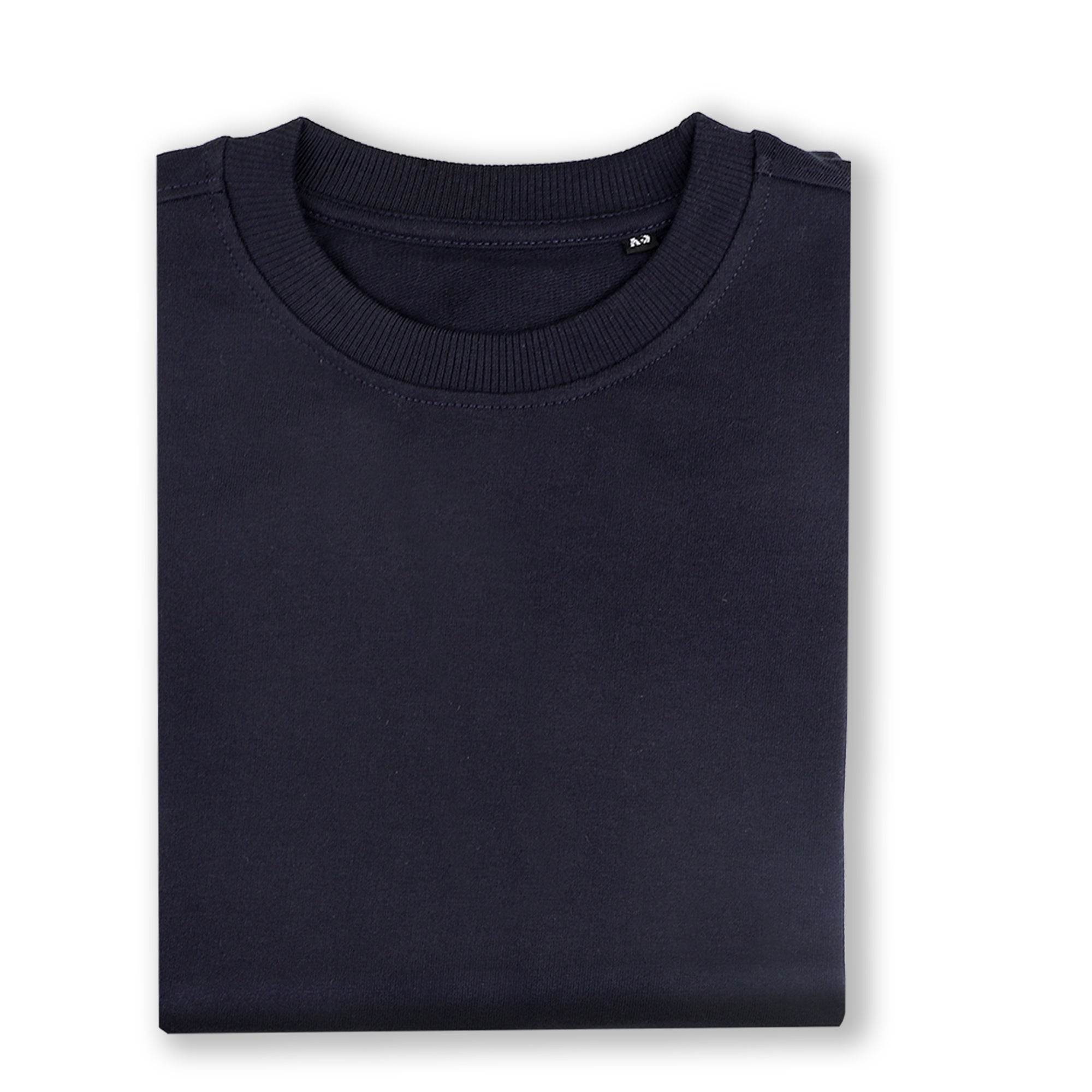 Navy Blue Oversized T-Shirt - styleflea