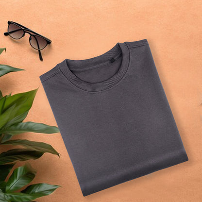 Dark Gray Oversized T-Shirt