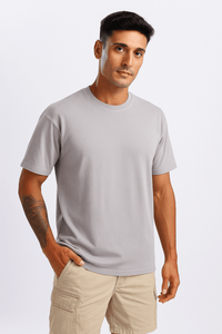 Light Gray Oversized T-Shirt