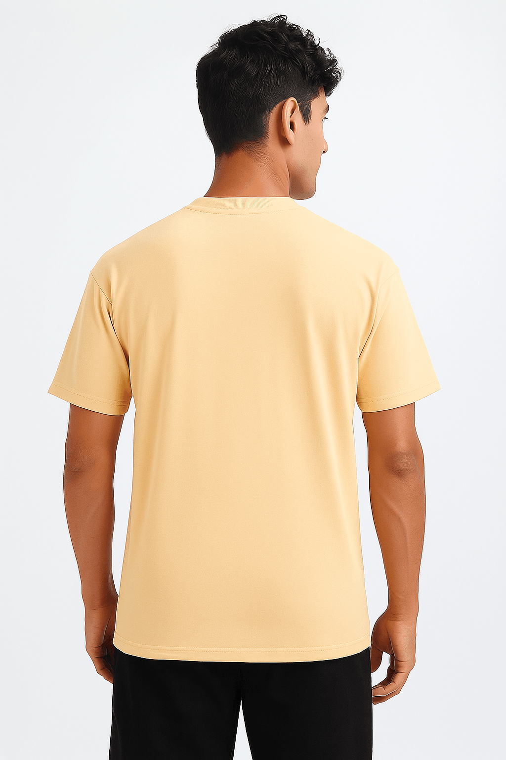 Soft Ivory Oversized T-Shirt - styleflea