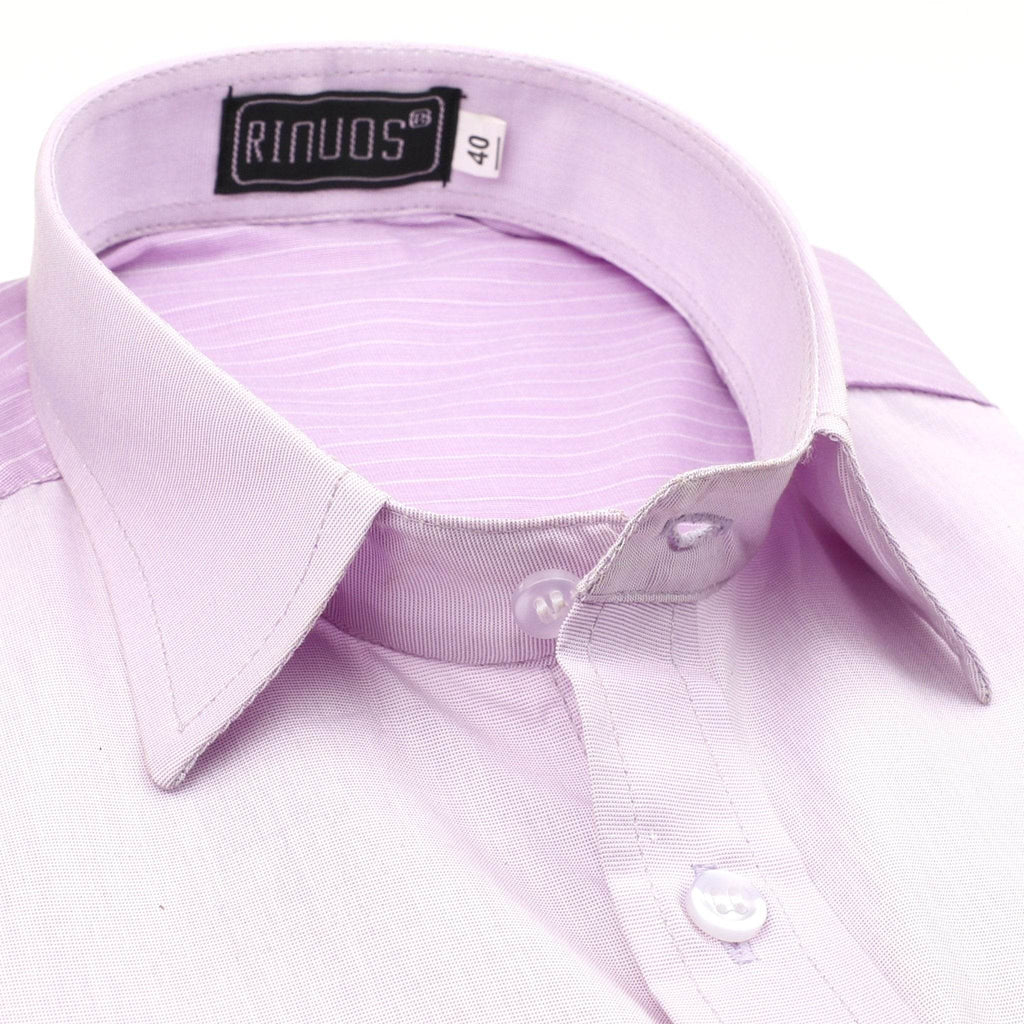 Merlot Purple Check Cotton Shirt - styleflea