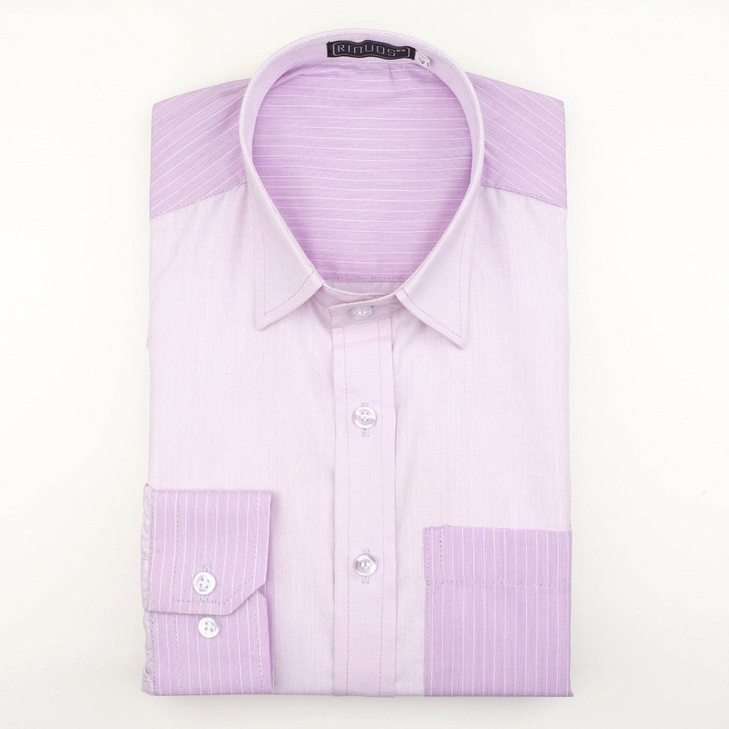 Merlot Purple Check Cotton Shirt - styleflea