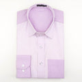 Merlot Purple Check Cotton Shirt - styleflea