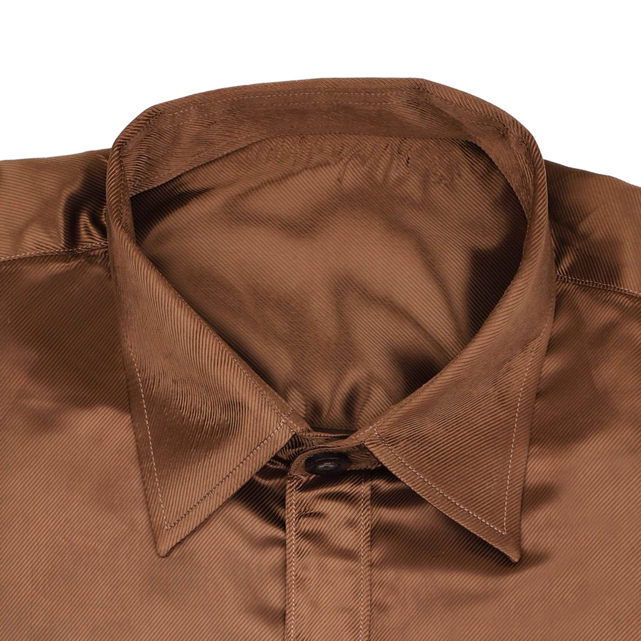 Midnight Whisper Satin Shirt - styleflea