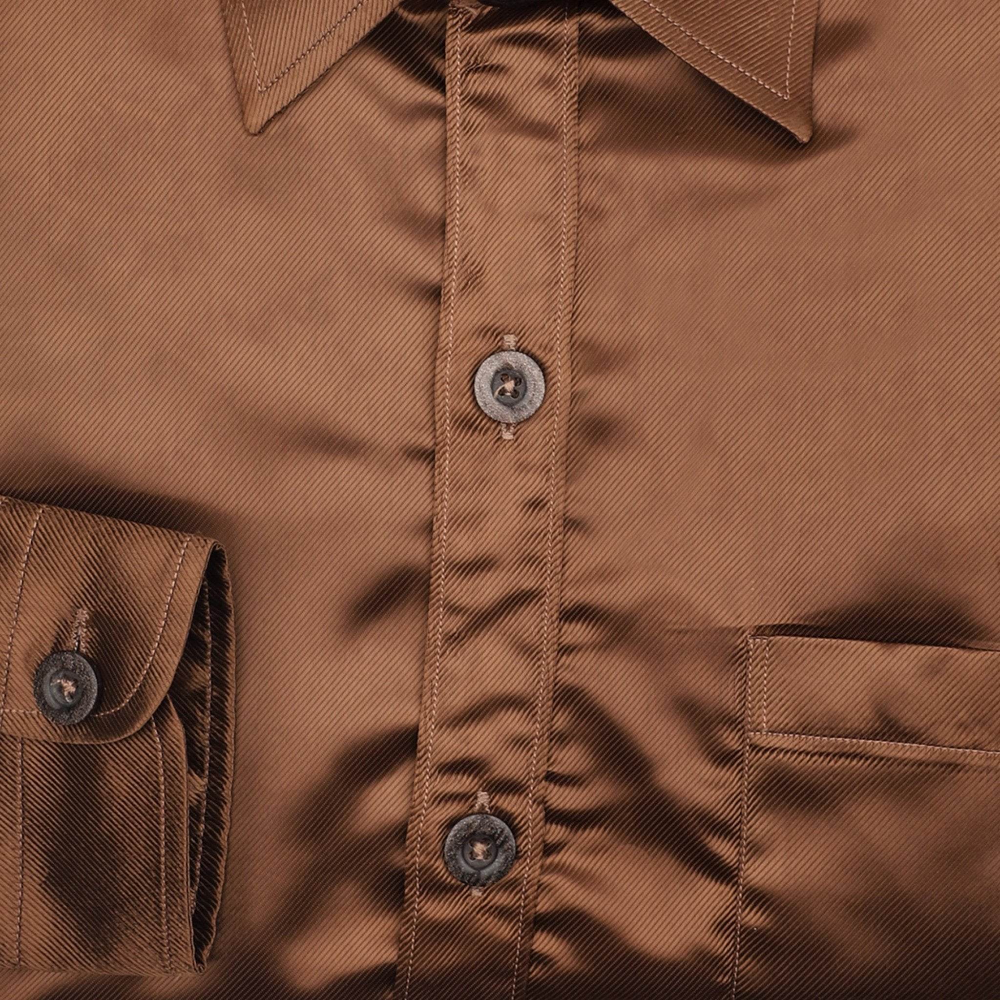 Midnight Whisper Satin Shirt - styleflea