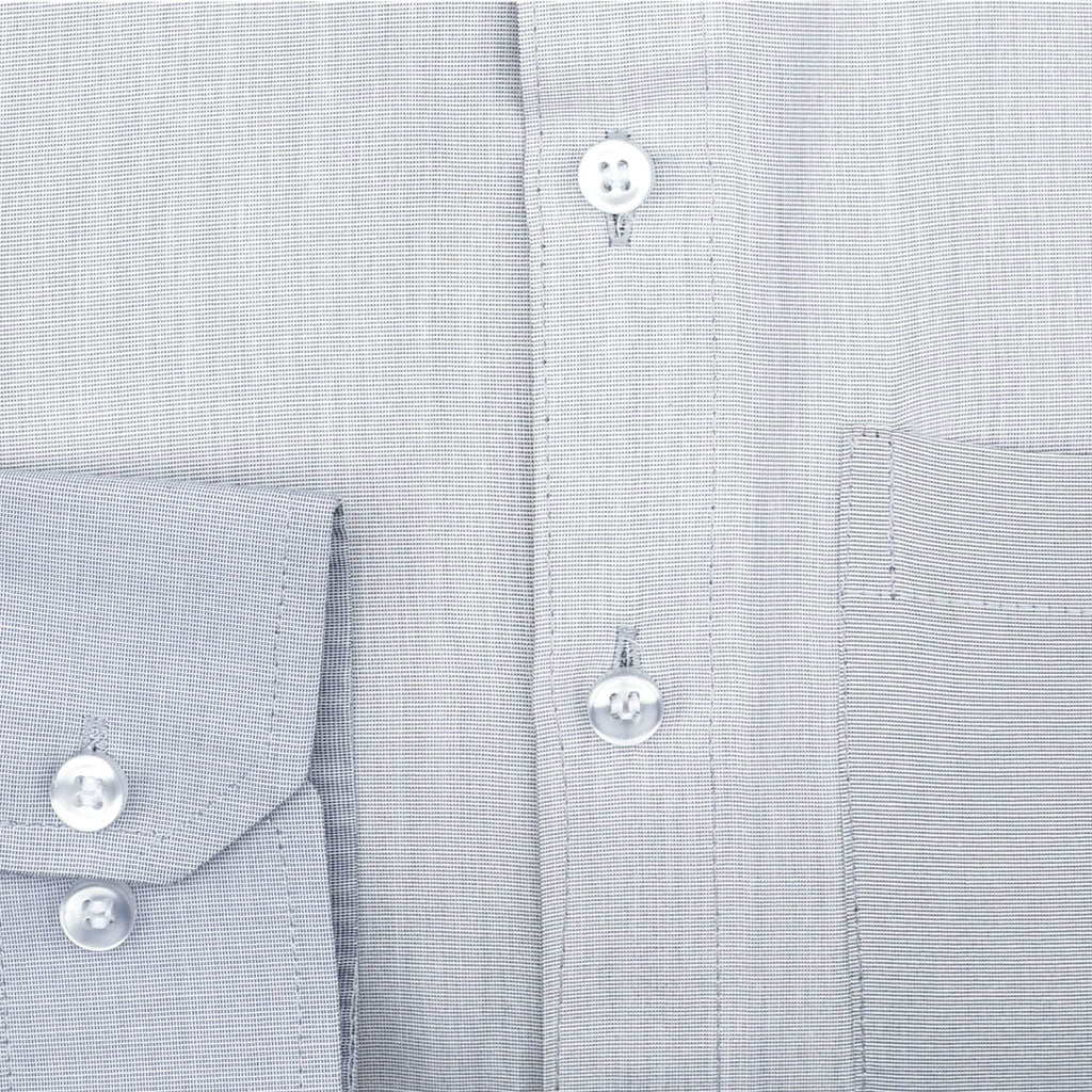 Minimalist Grey Cotton Shirt - styleflea