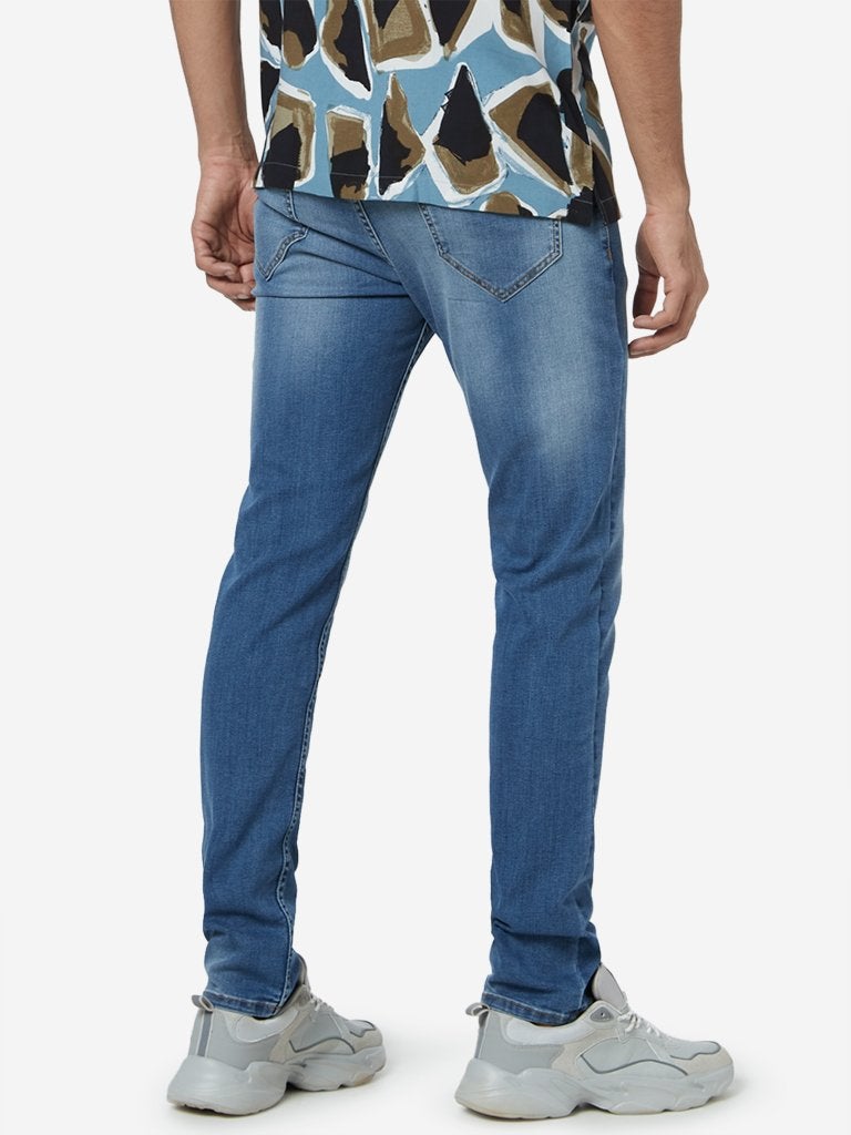 Nuon lue Nuo-Flex Hendrix Slim Fit Jeans - styleflea